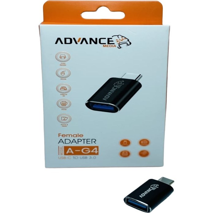 تبدیل OTG TYPE-C ادونس مدل ADVANCE A-G4