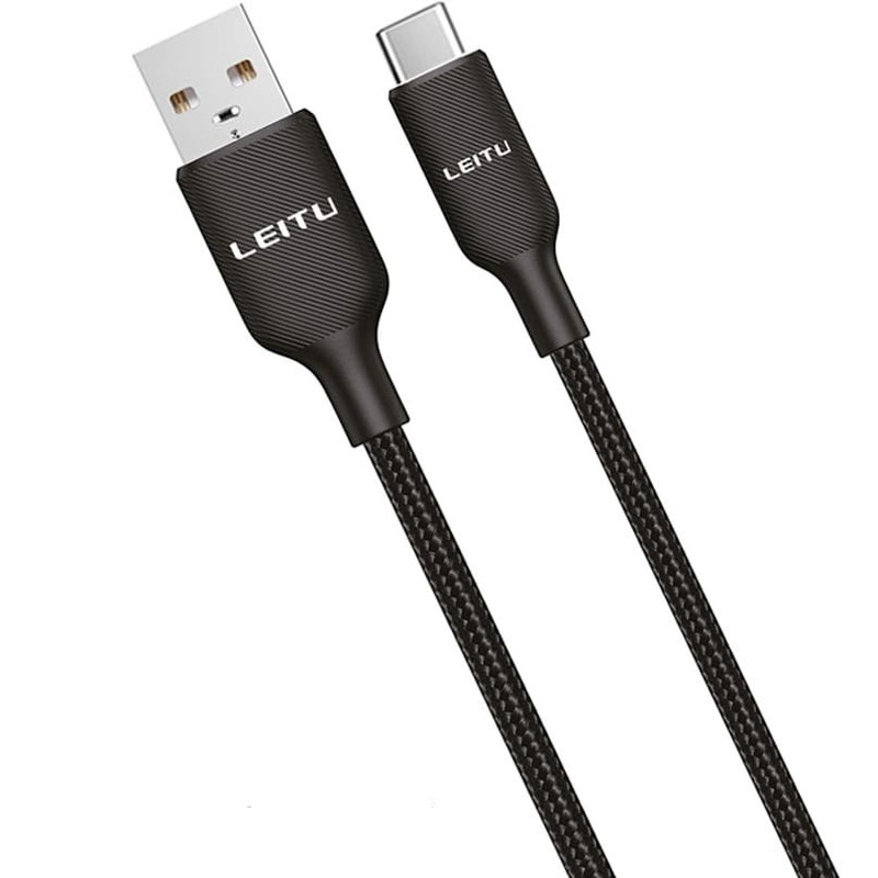 کابل تبدیل USB به Type-C لیتو مدل LD-48 طول 2 متر