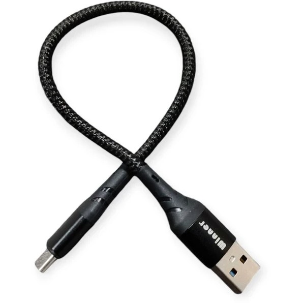 کابل پاوربانکی تبدیل USB به USB-C وینر مدل WC11 طول 0.25 متر