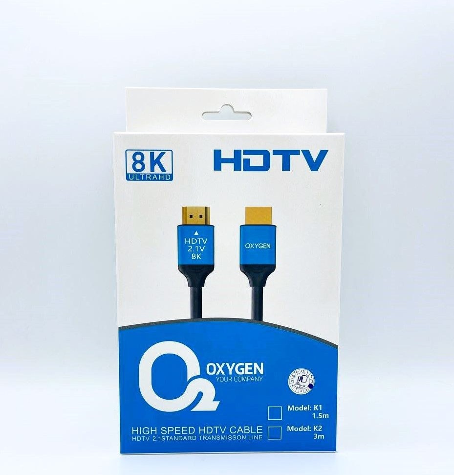 کابل HDMI اکسیژن مدل K2 طول ۳ متر ۸K